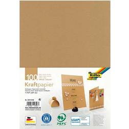 Folia Kraft Paper Natural 120 g/m² Din A4 100 Sheets