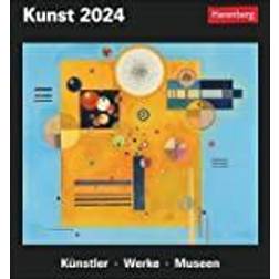Harenberg Kunst Tagesabreißkalender 2024: Kulturkalender Künstler, Werke, Museen