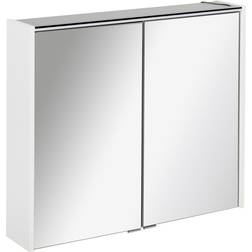 Fackelmann Denver 80cm x 68cm Mirror Cabinet with LED Lighting