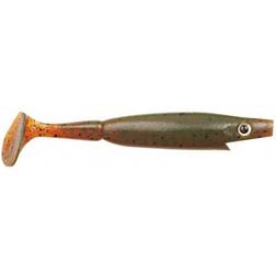 The Pig let Shad, 12cm, 12g 4-pack Motoroil Pepper