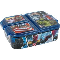 Avengers Stor Lunchbox 3-Fächer-Brotdose