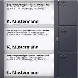 Siedle Dørtelefon Tilbehør Funktionsmodul Antracit