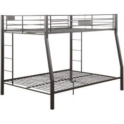 Benzara Black XL/Queen Bunk Bed