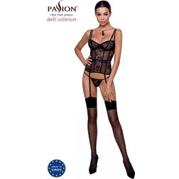 Passion Strapshemd in schwarz