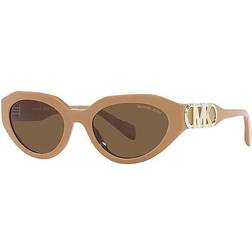 Michael Kors Solbriller - Camel/Guld