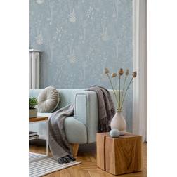 Superfresco Easy Organics Floral Metallic DetailsWallpaper