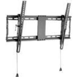 Gembird WM-80T-01 Soporte Para TV 2,03 m 80" Negro Acero