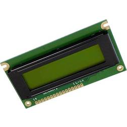 Display Elektronik Elektronik LC-Display Gulgrøn 84 x 44 x 7.6 mm
