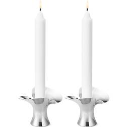 Georg Jensen Bloom Botanica Silver Ljusstake 7.3cm 2st