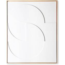 HKliving Relief Art Panel Tavla 83x103cm
