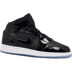 Nike Air Jordan Retro 1 Mid SE GS - Black/Dark Concord/White