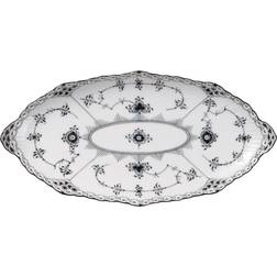 Royal Copenhagen Sort Musselmalet Halvblonde Serveringsfad