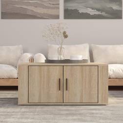 vidaXL Salontafel 80 x 50 x 36 cm Bewerkt Hout