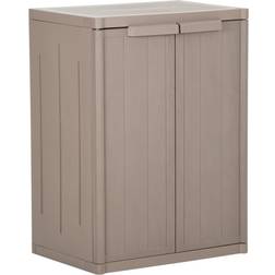 vidaXL De Rangement De Jardin Marron 65 x 45 x 88 cm Armoire