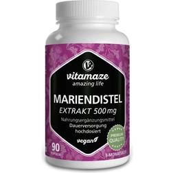 Vitamaze Milk Thistle Extract 500mg 90 Stk.