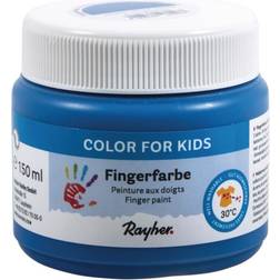 Rayher Fingerfarbe, echtblau