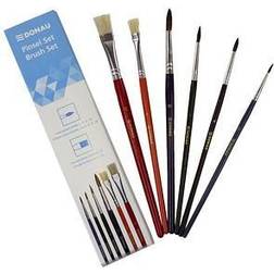 Donau Pinsel-Set Größe 2, 4, 6, 8, 10, 12, 6-teilig