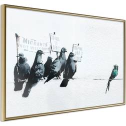 Artgeist Poster Xenophobic Pigeons Bild