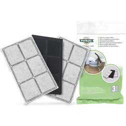 PetSafe charcoal filter refill 23 grey 3 pieces