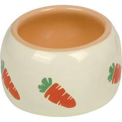 Nobby Carrot Ceramic Feeding Trough Orange 500 ml