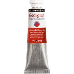 Georgian Water Mixable Oil 37 ml Cadmium Red Deep Hue 504