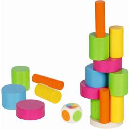 Goki Wooden Balance Game Tower 27 pcs