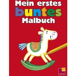 Mein erstes buntes Malbuch Rot