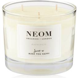 Neom Organics Happiness 3 Wicks Bougie Parfumée 420g