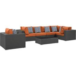 modway Sojourn Collection Outdoor Lounge Set