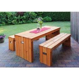 Promex Promadino Holz-Garnitur Rotterdam Beistelltisch