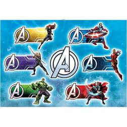 Komar Wandtattoo Avengers Plates