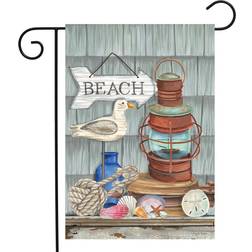 Briarwood Lane Lanterna Rustica Nautica Da Giardino Estivo 12,5 x 18 x