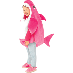 Rubies Baby Shark Rosa Barn Maskeraddräkt