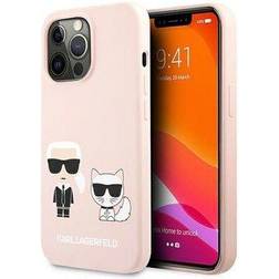 Karl Lagerfeld Silicone Friends Cover for iPhone 13 mini