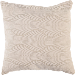 Hemtex Wave Komplett dekorationskudde Vit, Beige (50x50cm)
