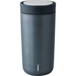 Stelton To Go Click Blue metallic Travel Mug 40cl