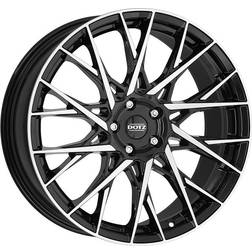 Dotz Fuji dark Black polished 8x18 5x108 ET42