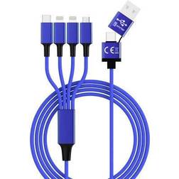 Smrter USB-opladerkabel USB-A-hanstik, USB-C..