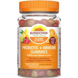 Sundown Naturals Probiotic Gummies Pineapple Raspberry & Flavored