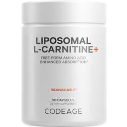Codeage Liposomal Acetyl L-Carnitine+ 90 Capsules