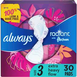 Always Radiant FlexFoam Size 3 30-pack