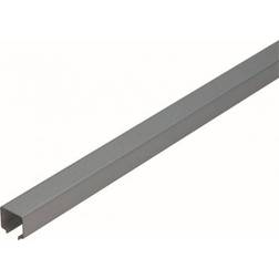 Hettich Profilo Scorrevole Per Anta WingLine 10 in Acciaio Grigio Opaco L 1.2 m Porta del Capanno (x)