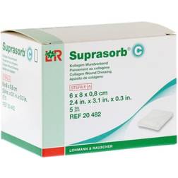 SUPRASORB C Kollagen Wundverb.0,8x6x8 5