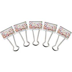 Teacher Created Resources Confetti Medium Binder Clips