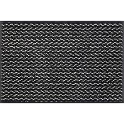 Wash+Dry Duo Door Mat 50 x 75 cm Black Black