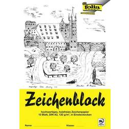 Folia Zeichenblock A3 10BL 120g Mindestabnahme 10 St