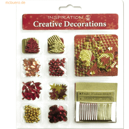 Ursus Creative Decorations 'Christmas' rot/gold