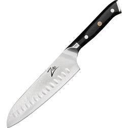 Klarstein Couteau Santoku 7" Alpha-Royal Acier De Damas