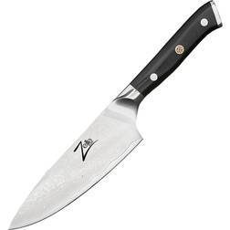 Klarstein Cuchillo De Chef De 6" Serie Japonesa Alpha-Royal Acero De Damasco