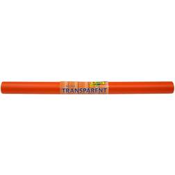 Glorex Transparentpapier orange 1 Rolle